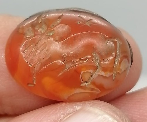 Corniola romana intaglio