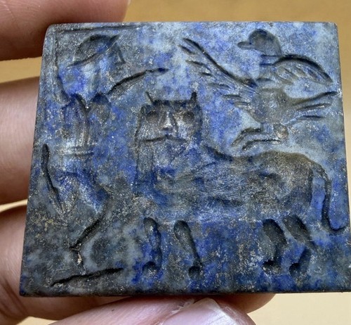 Antico timbro romano pietra - timbro, in