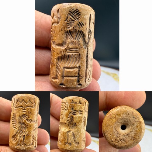 Antico raro sigillo cilindro - antico,