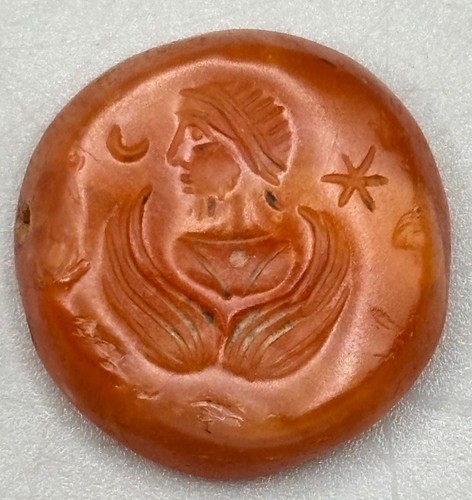 Corniola sigillo sassanide - sigillo,
