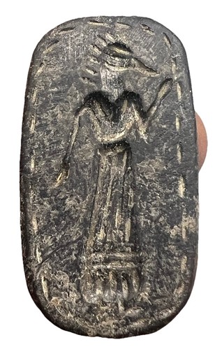 Timbro intaglio creatura testa