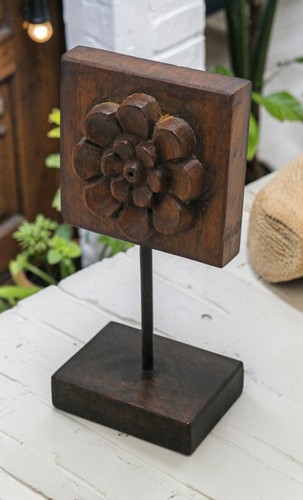 Antico legno floreale - antico,