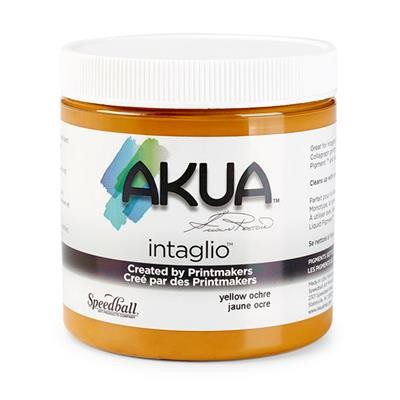 Speedball akua intaglio - akua, giallo