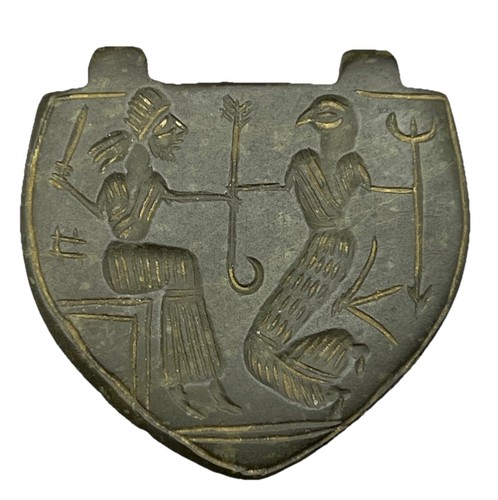 Ciondolo intaglio pietra - pietra, re
