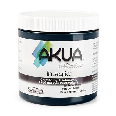Speedball akua intaglio verde - akua,