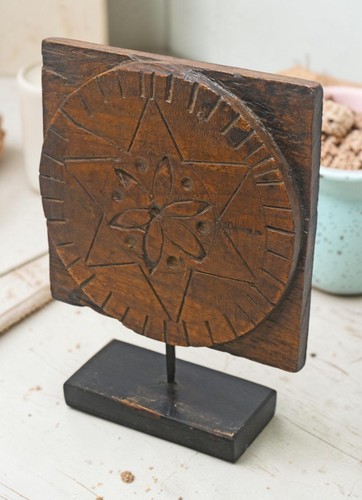 Antico legno floreale - antico,