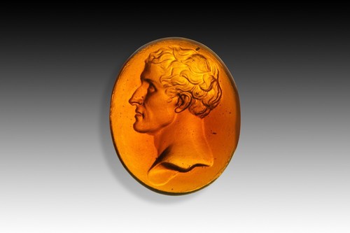 Intaglio cammeo ritratto - intaglio, o